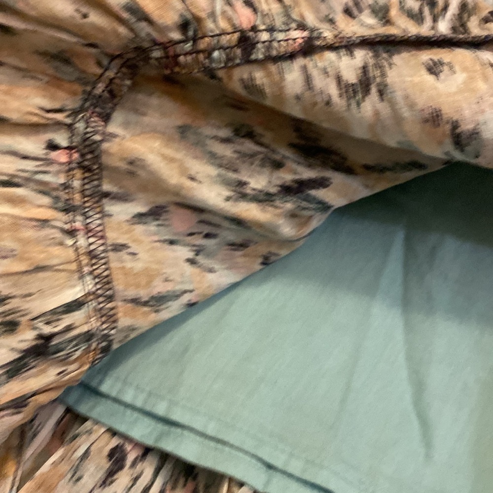 NWT NIC+ZOE Up Beat Ikat Tiered Maxi Skirt size PL Still available at Saks Fifth - Picture 9 of 13